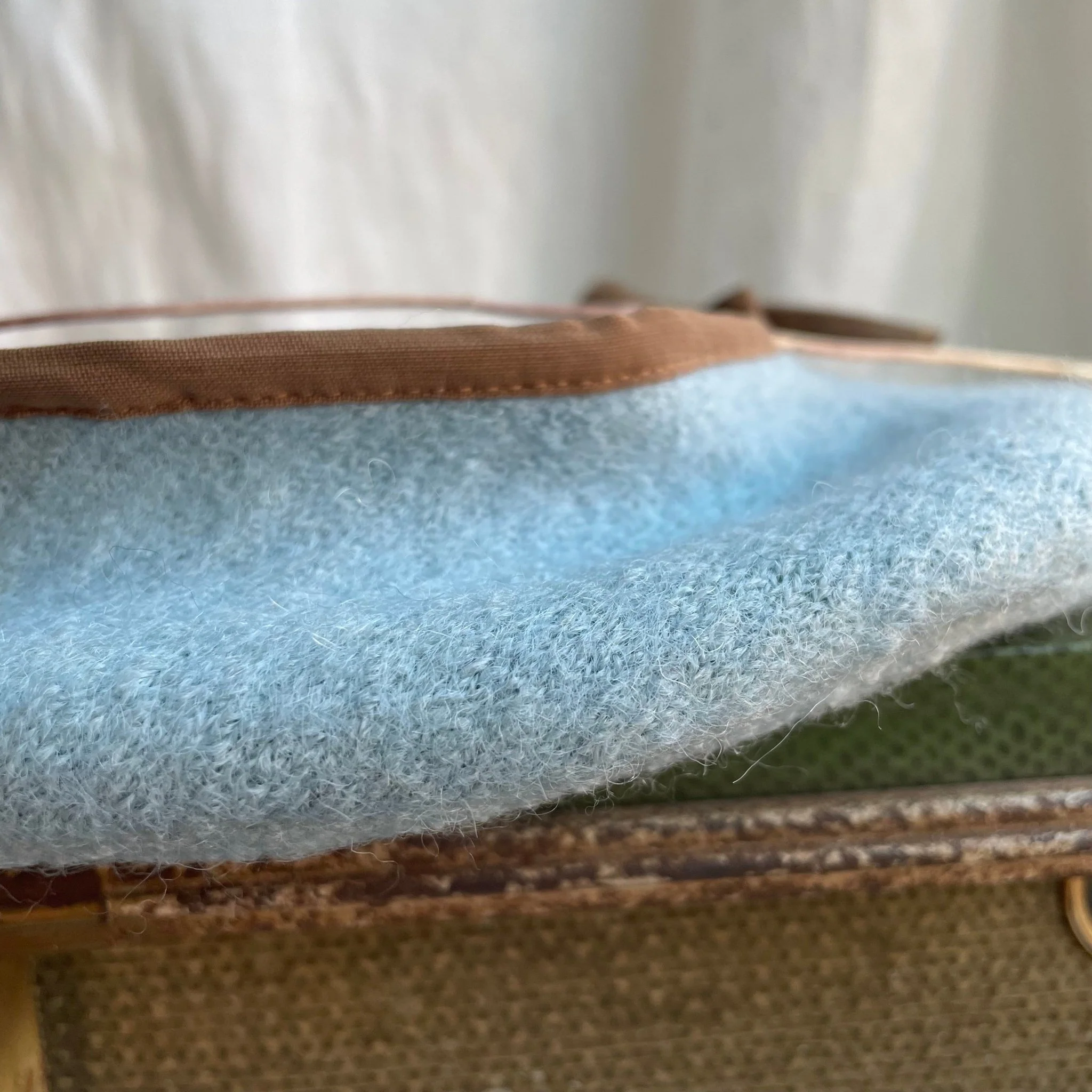 Beret Côme - laine bouillie bleu ciel - Image 8