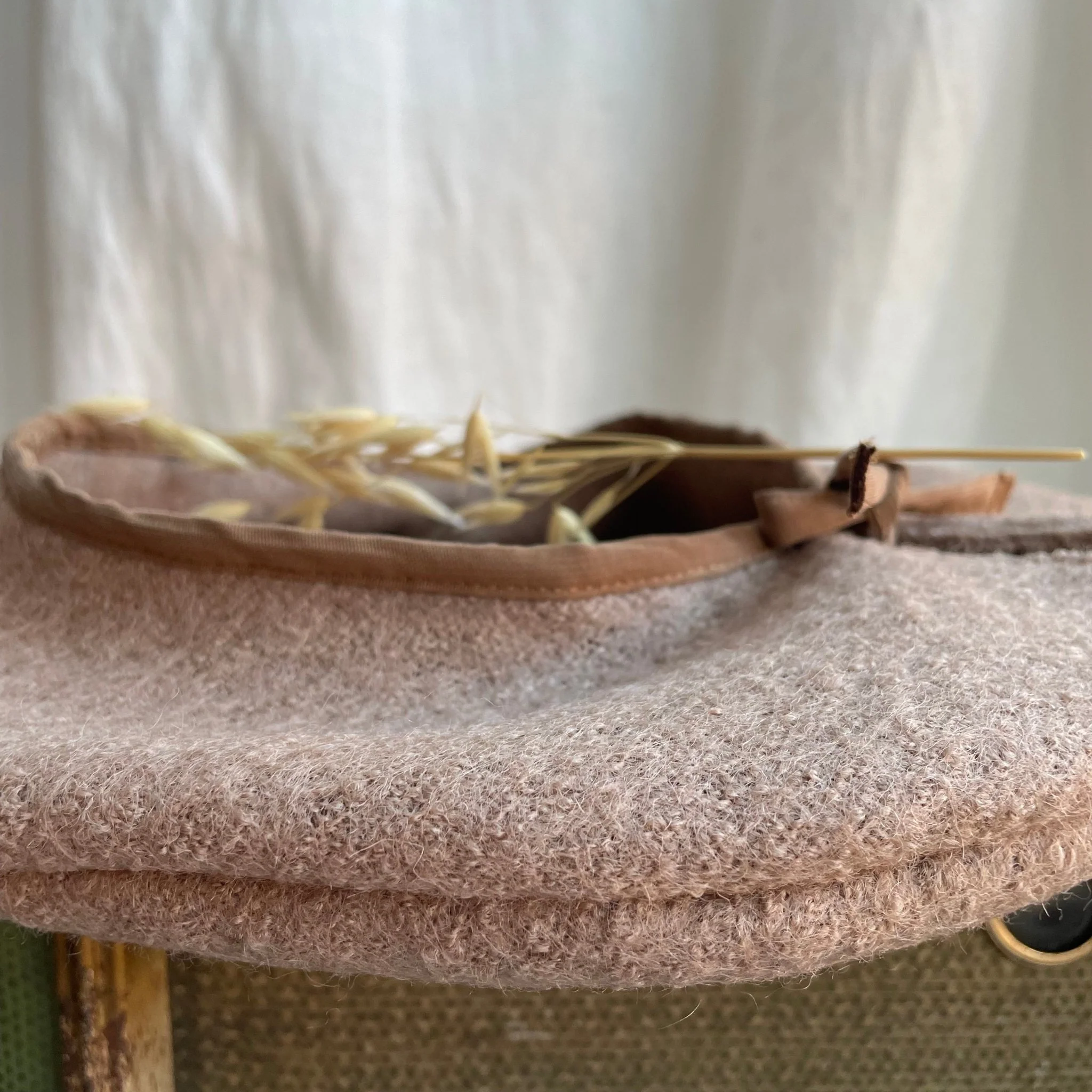 Beret Côme - laine bouillie camel clair - Image 7