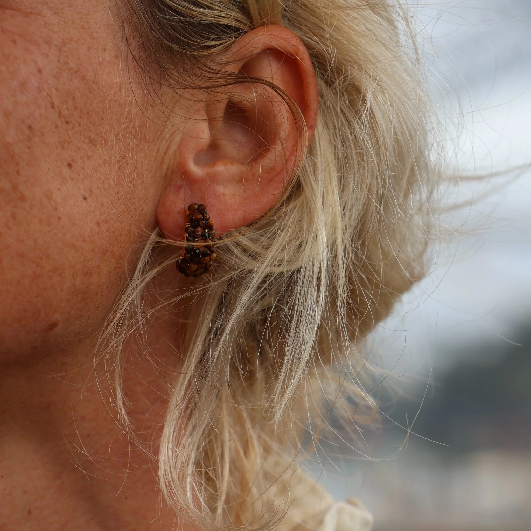 Boucles d'oreilles Luna écureuil - Image 3