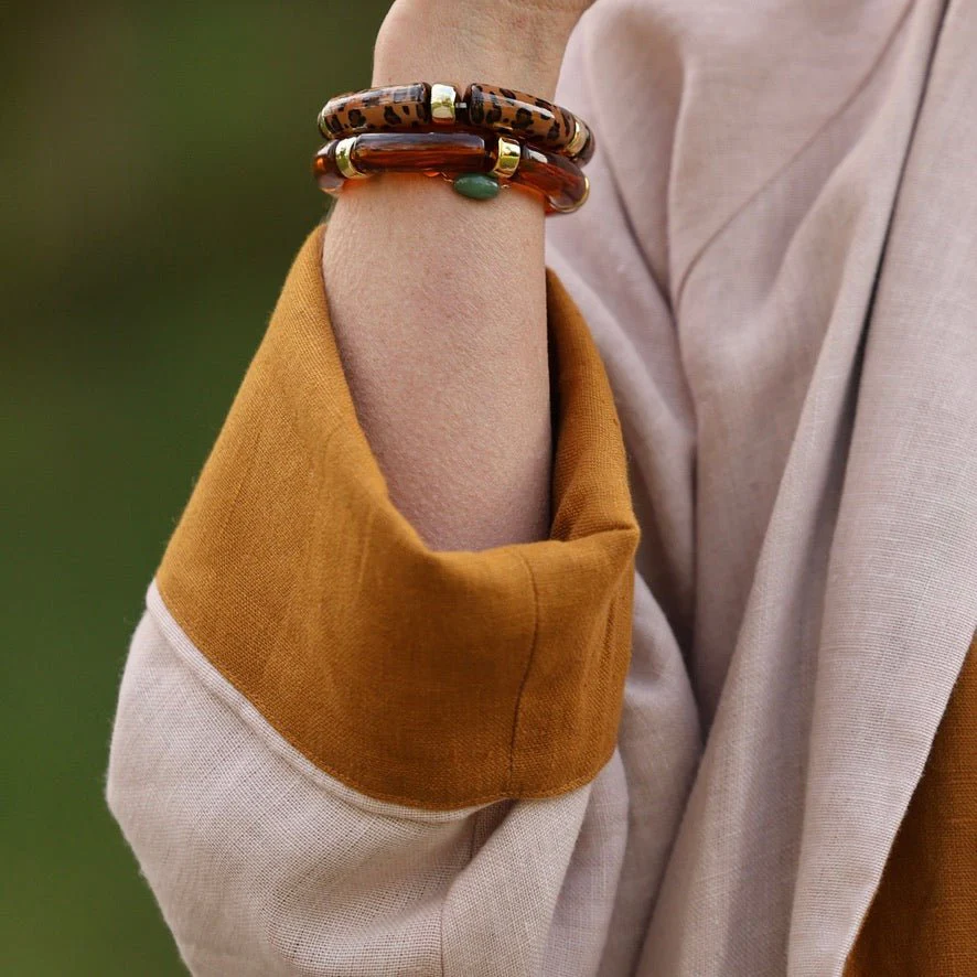Bracelet Halo Éclat Fauve – Lot de 2 - Image 3