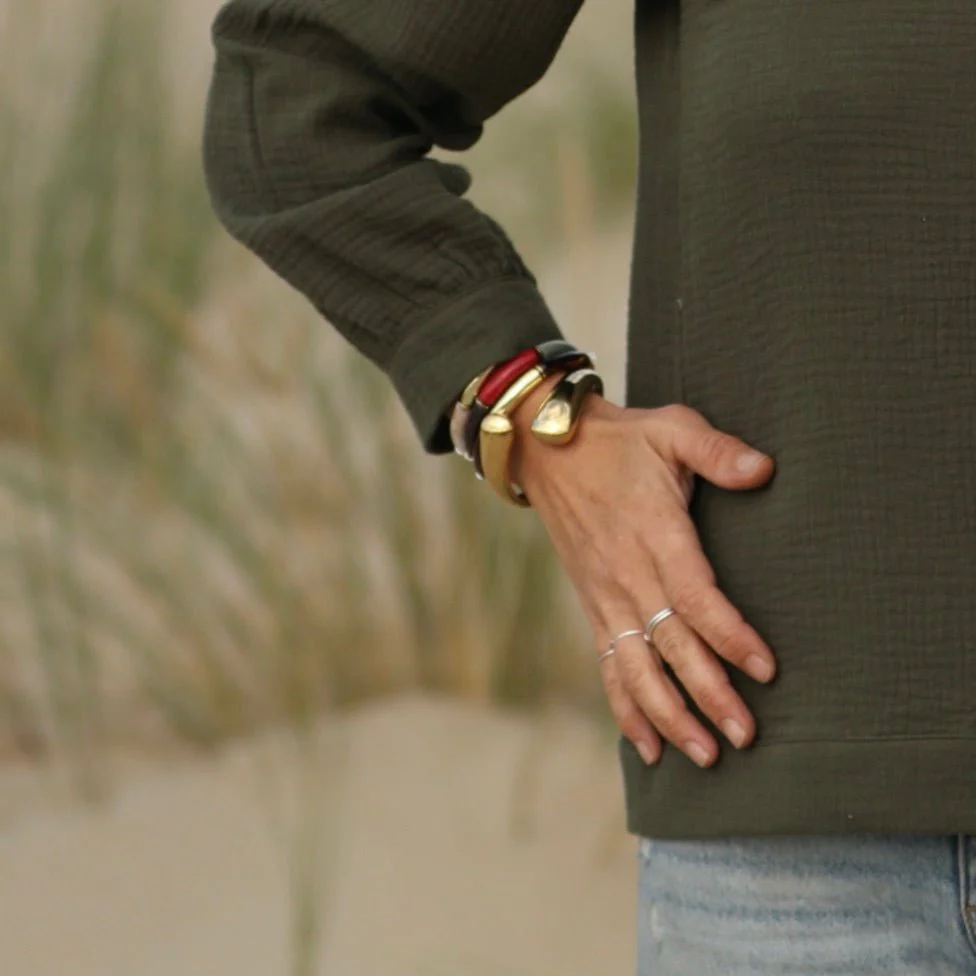 Bracelet Sillage doré - Image 3
