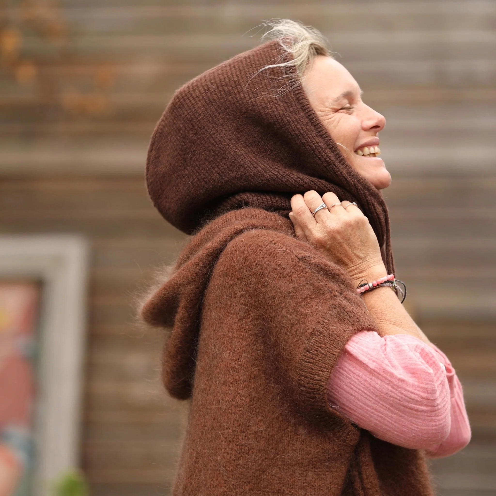 Cagoule Danaé - Chocolat