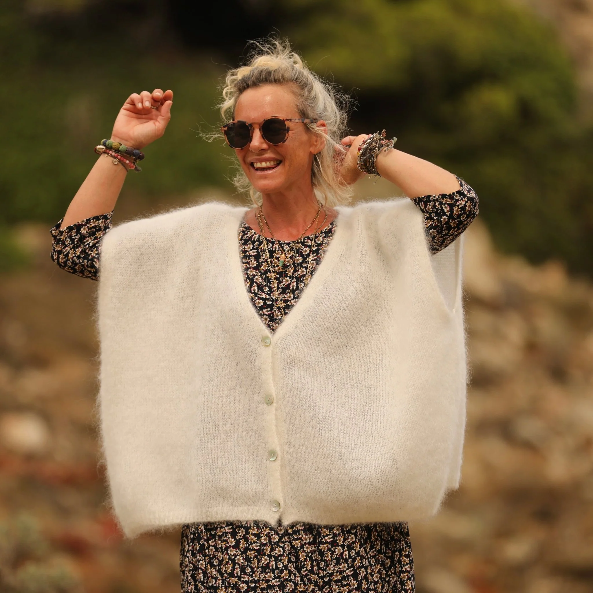 Gilet Claudia - ivoire - Image 13