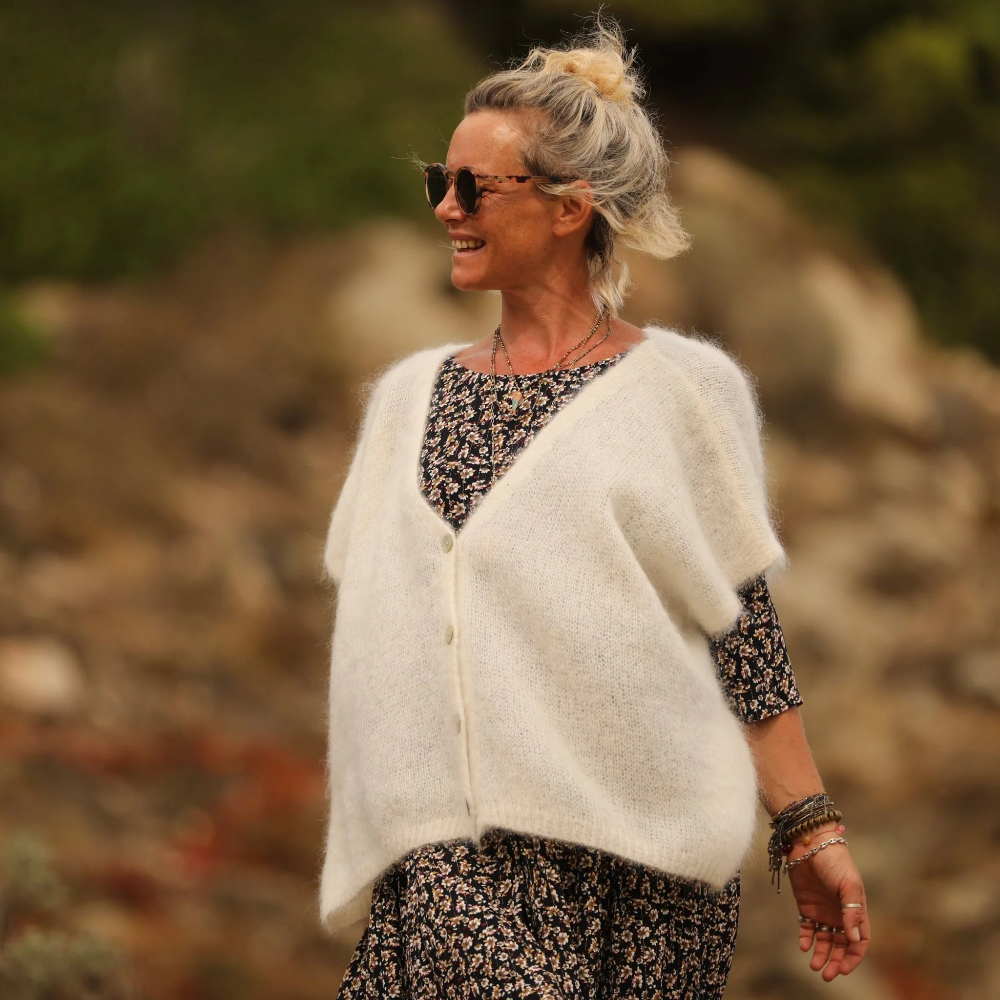 Gilet Claudia - ivoire - Image 8