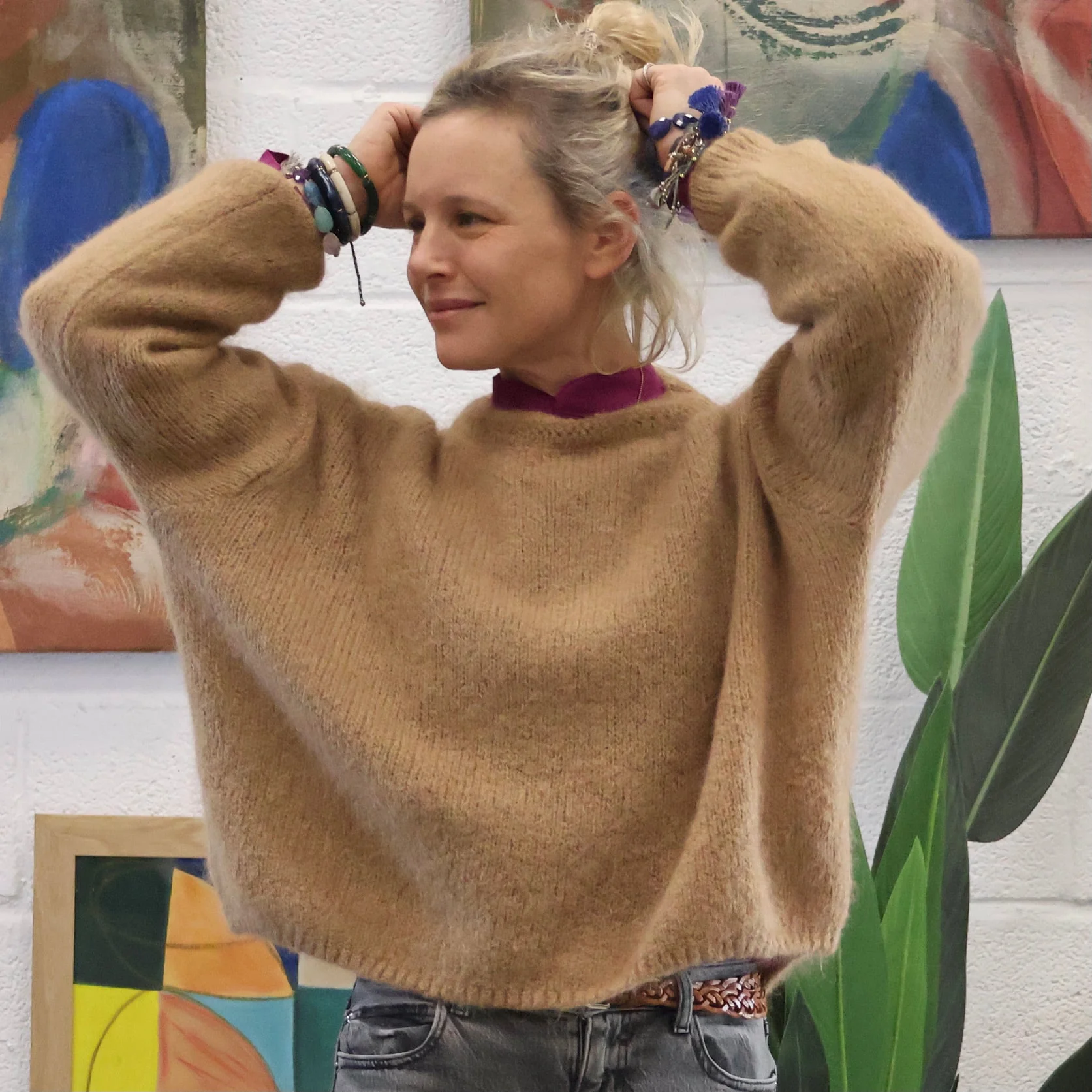 Pull Edmonde camel - Image 4