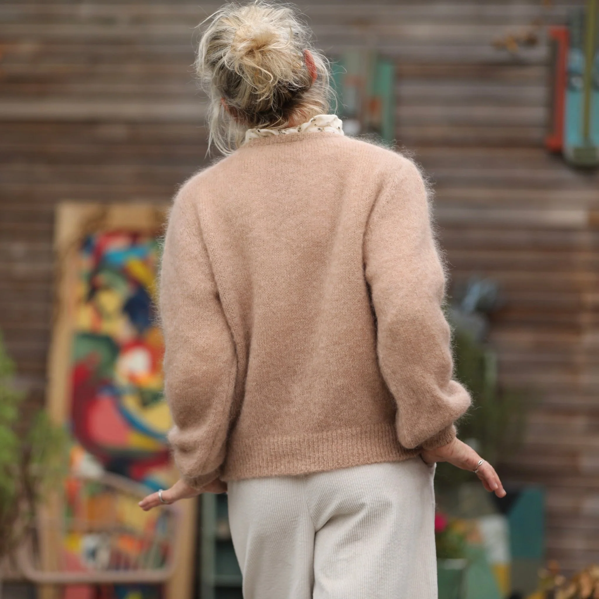 Gilet Sélène - Camel - Image 2