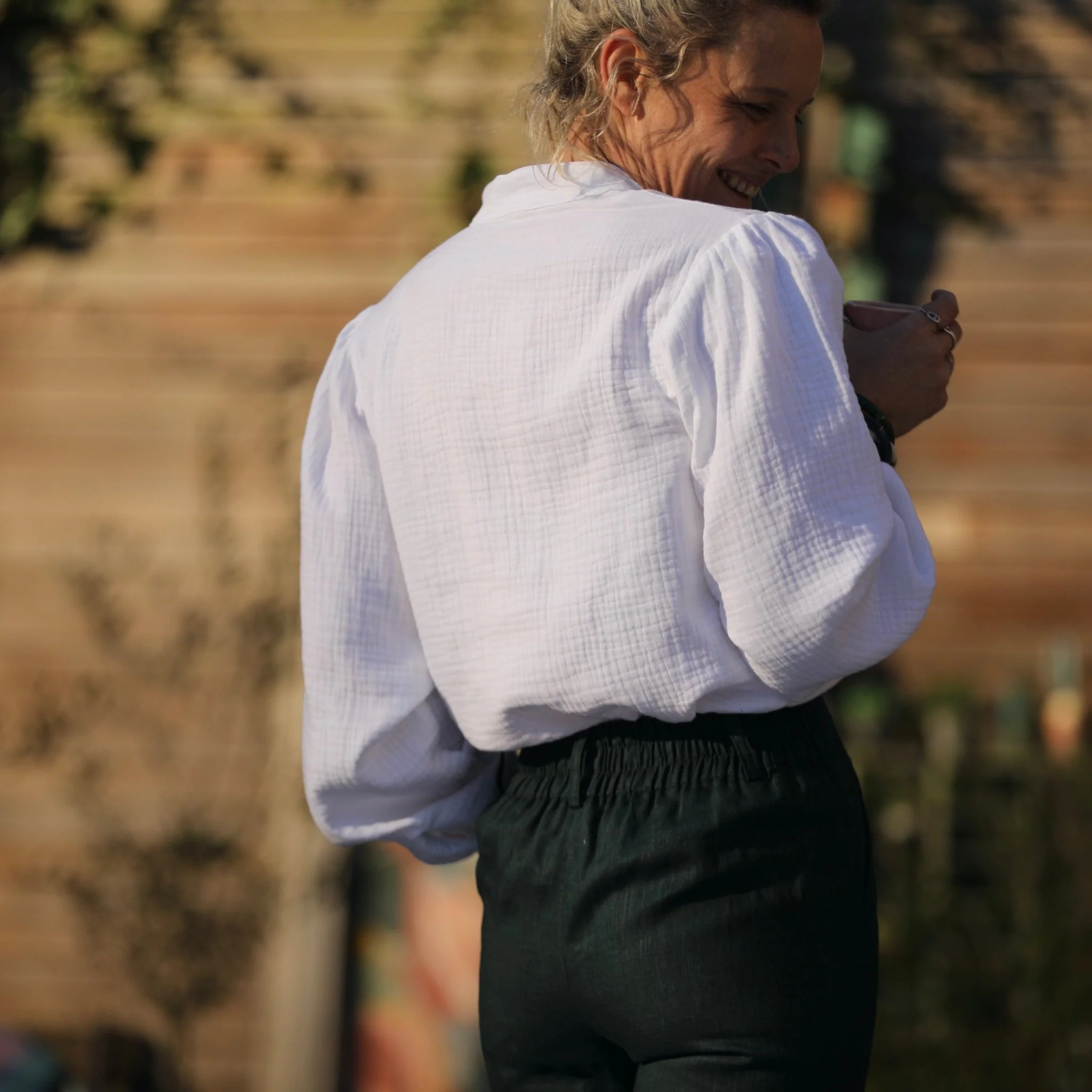 Pantalon Marcus -lin émeraude - Image 3