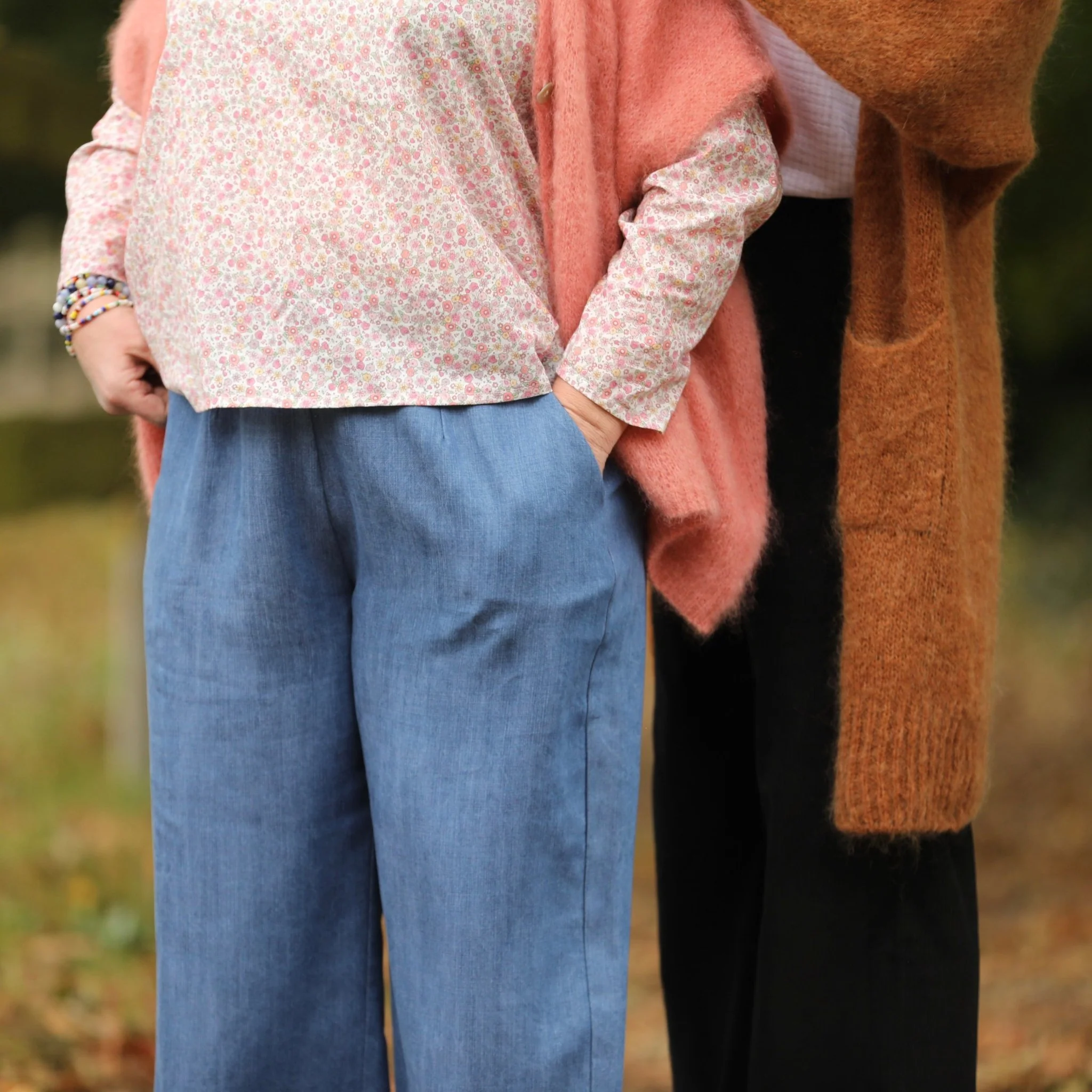 Pantalon Nestor - Modal bleu stone - Image 3