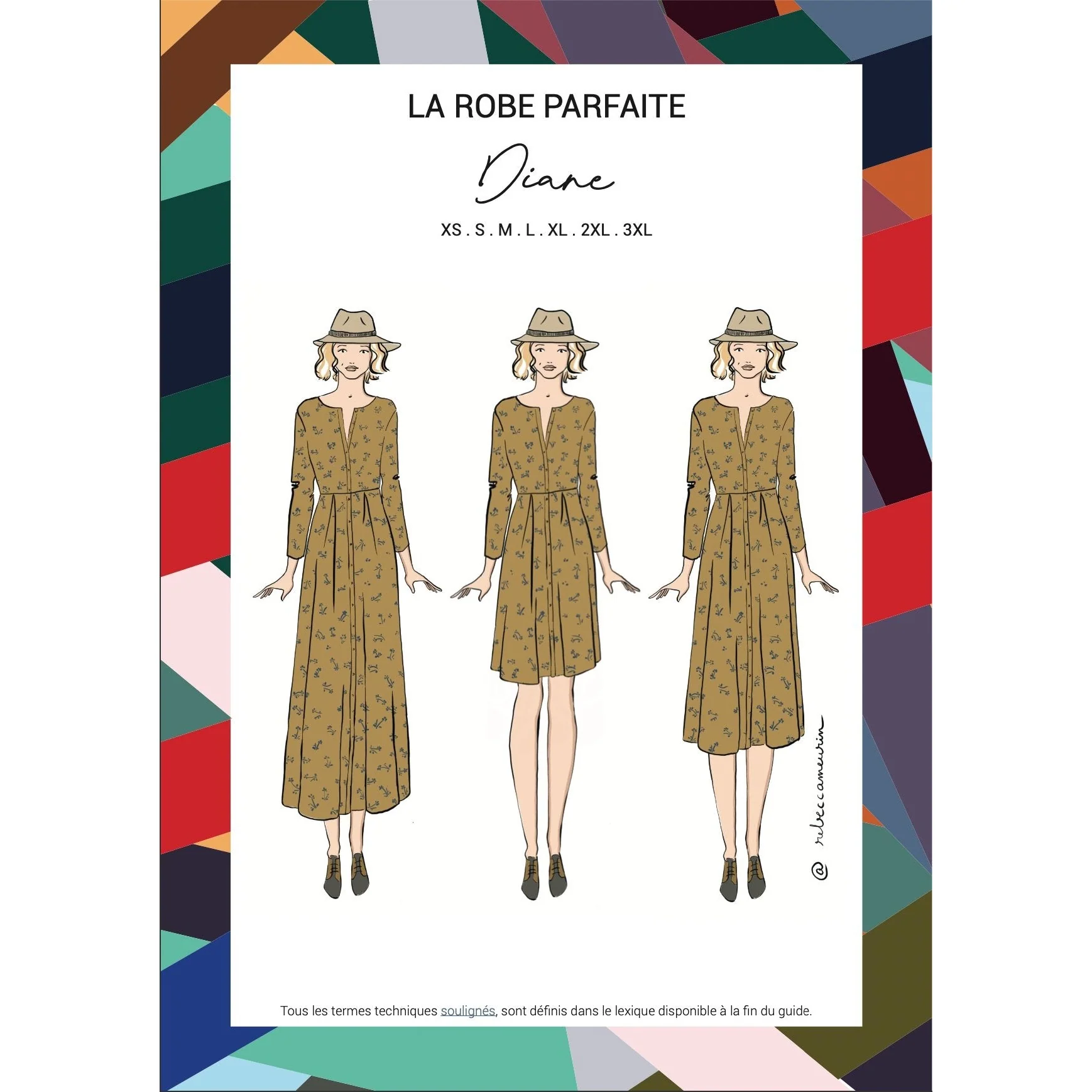 Patron PDF robe Diane - Image 2