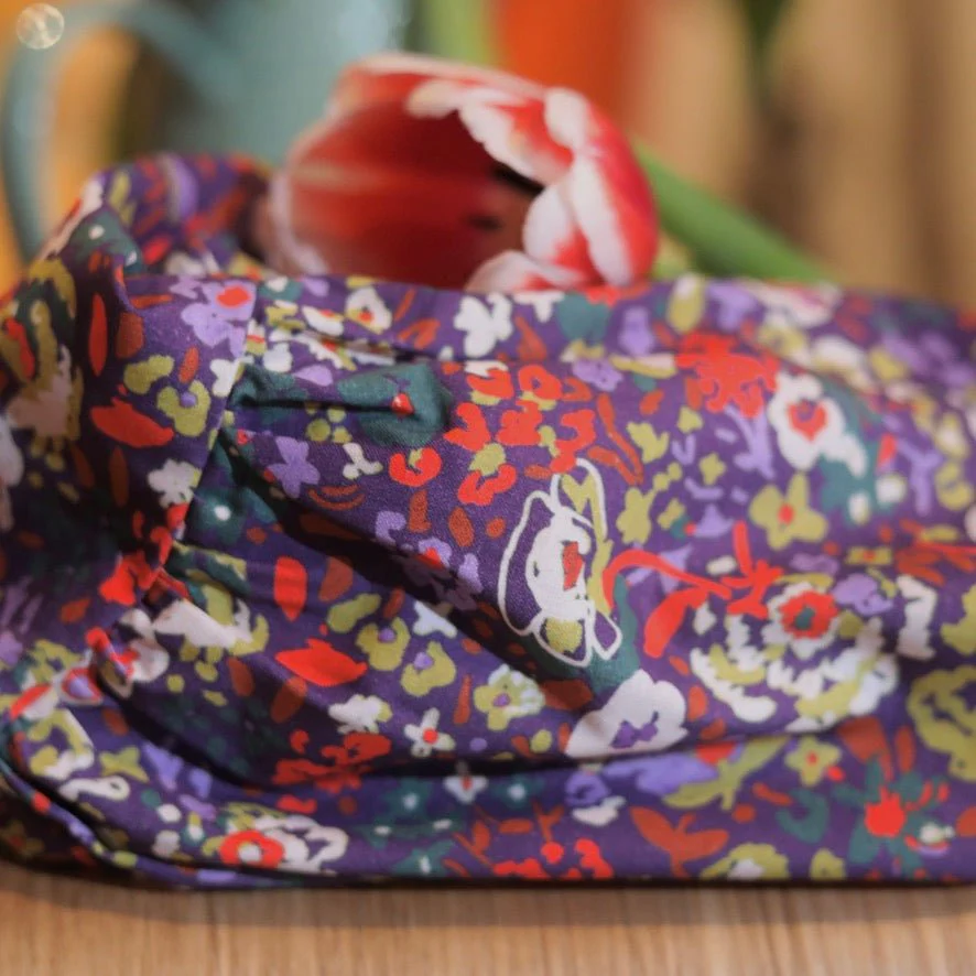 Ceinture Anita coton Floraison Améthyste - Image 2