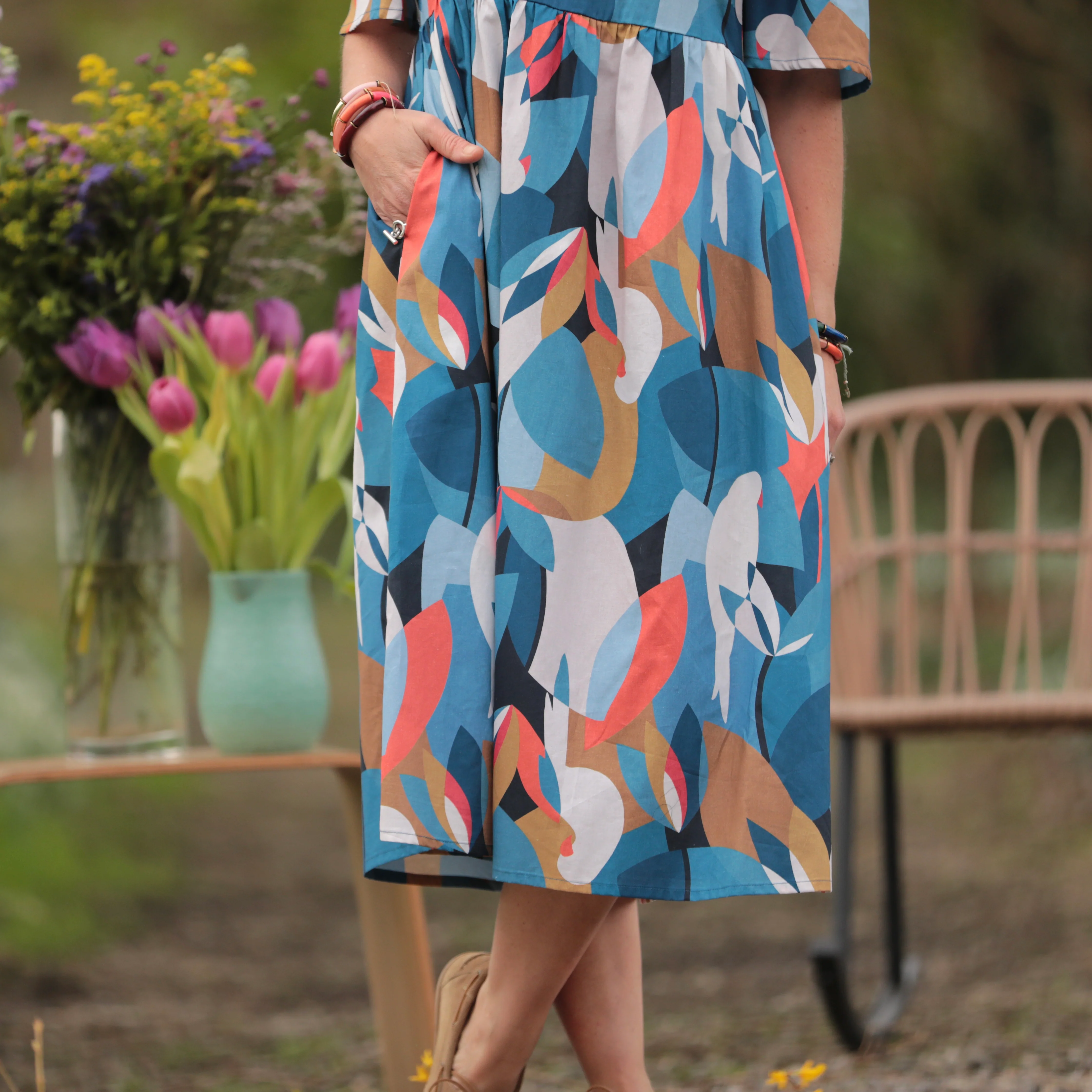 Robe Iloé – Coton Paradis Graphique - Image 10