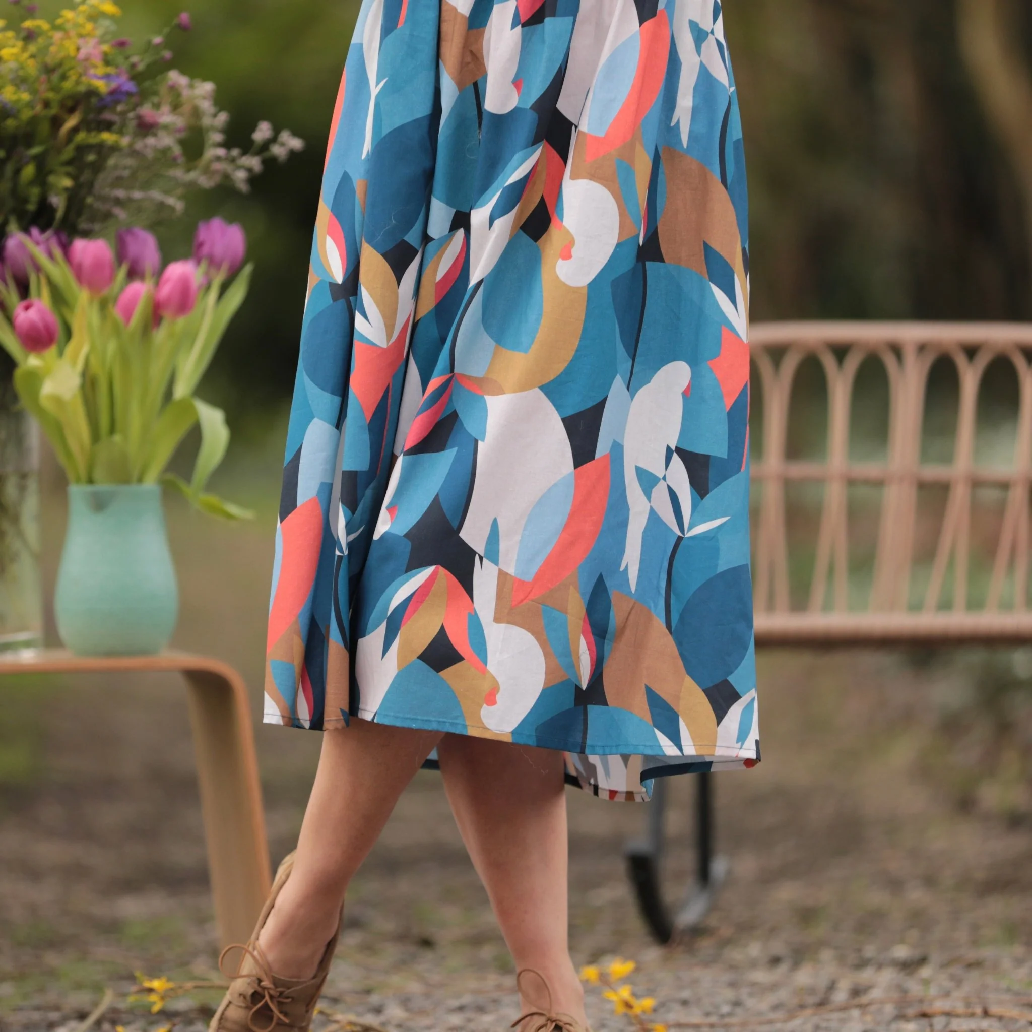 Robe Iloé – Coton Paradis Graphique - Image 4