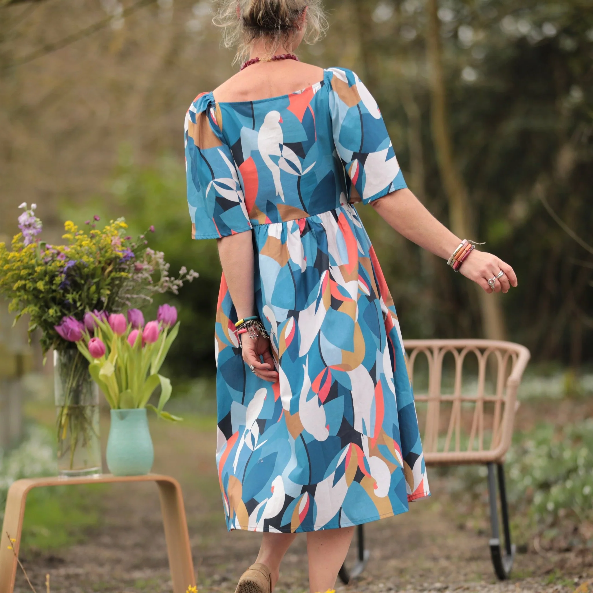 Robe Iloé – Coton Paradis Graphique - Image 7