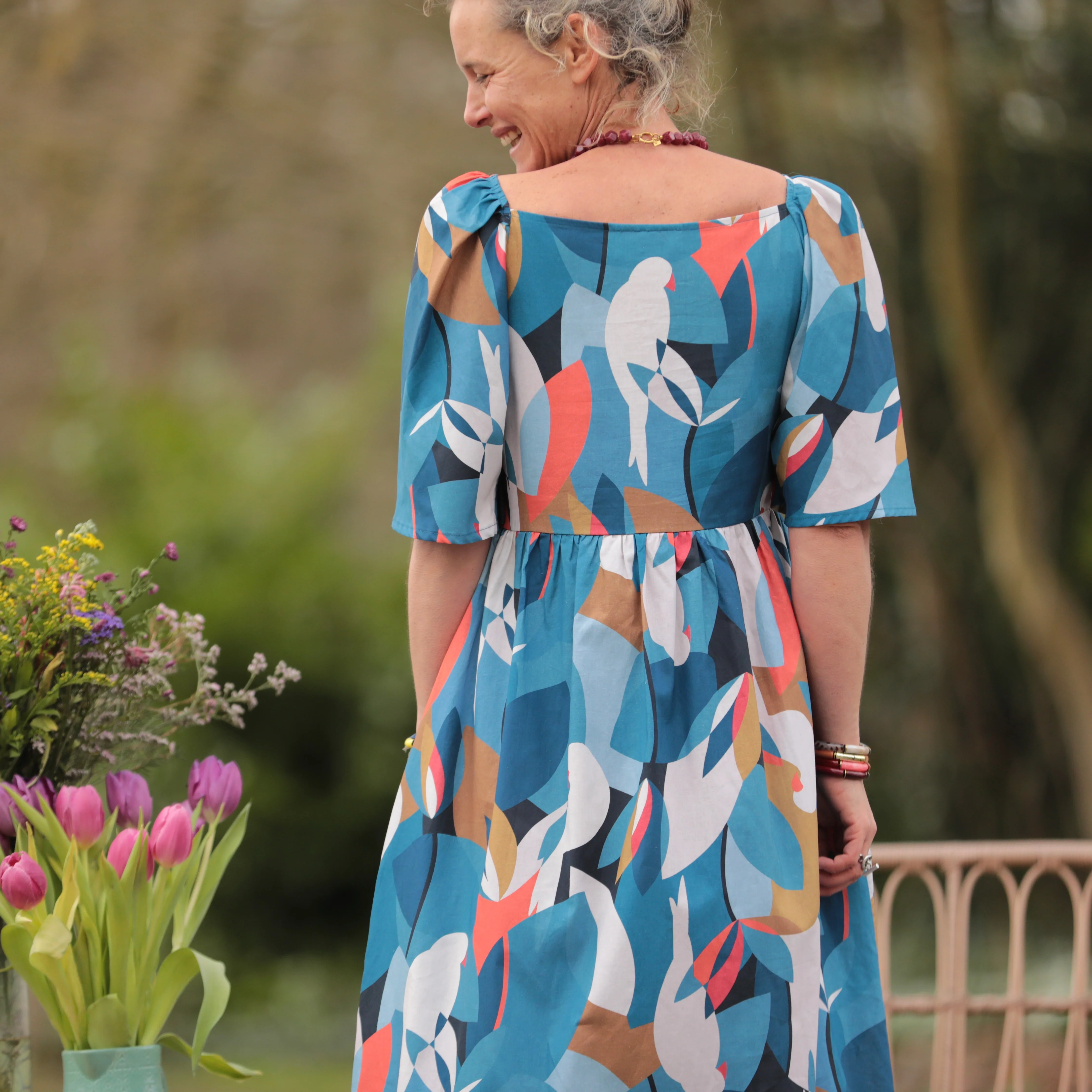 Robe Iloé – Coton Paradis Graphique - Image 8