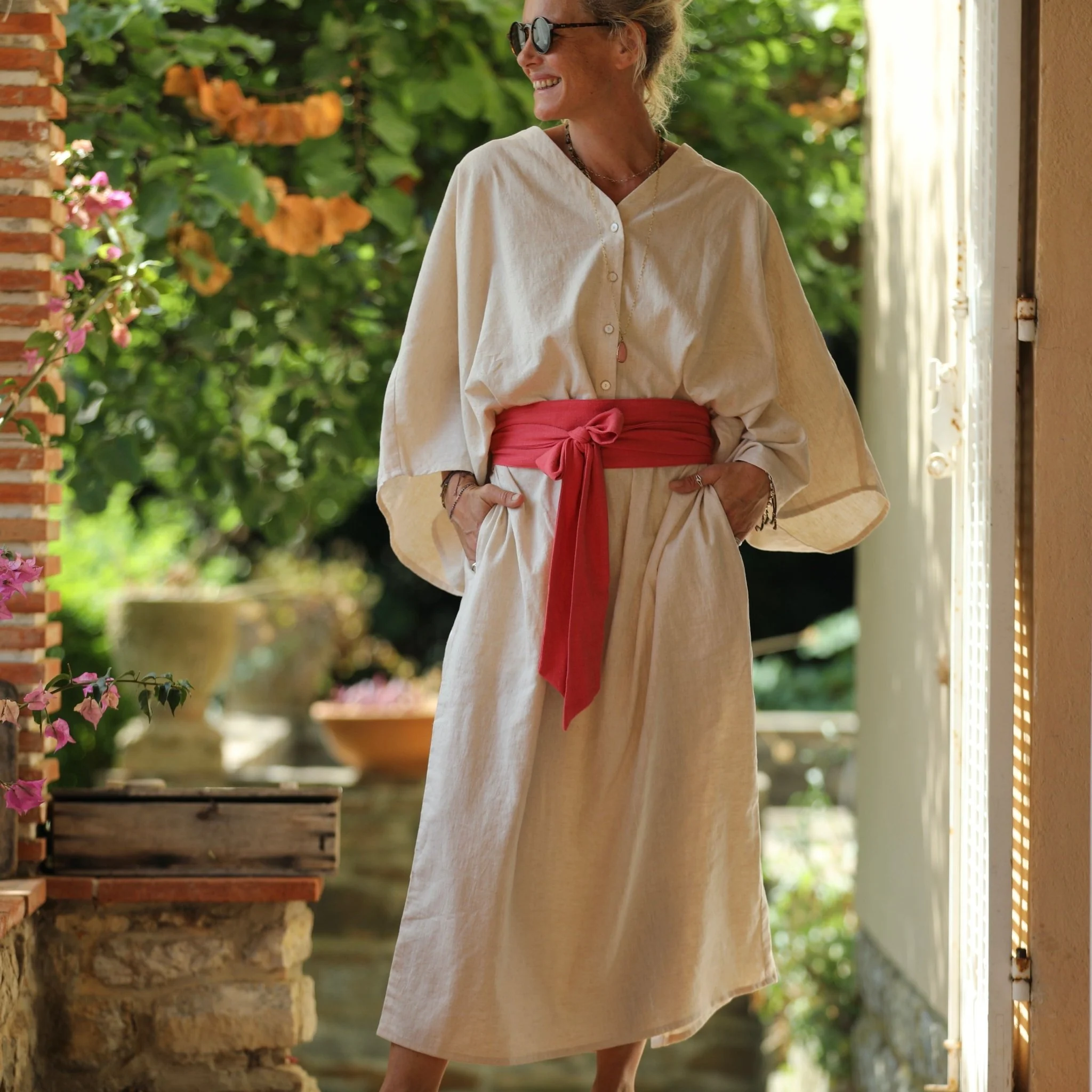 Robe Xiou lin ficelle - Image 4