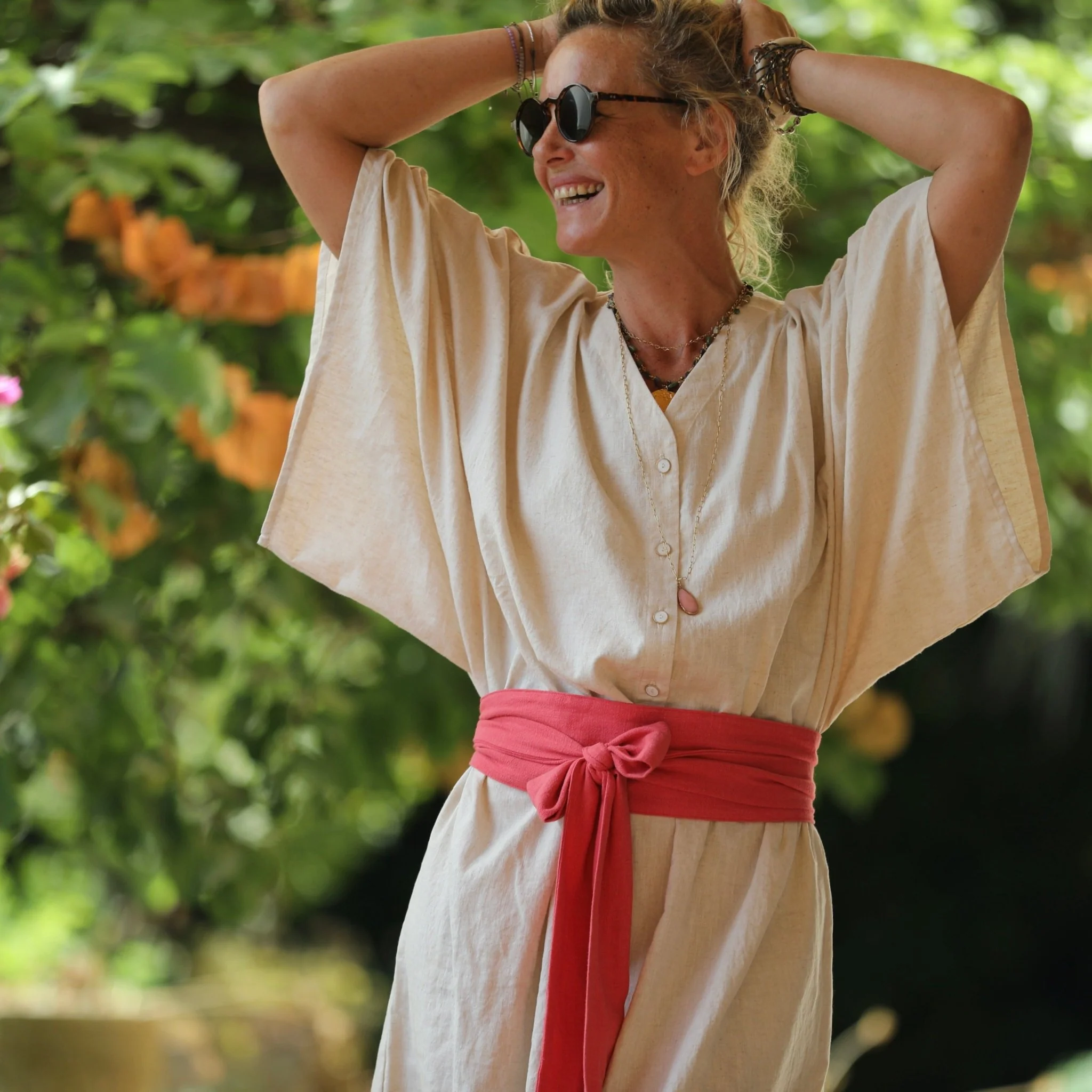 Robe Xiou lin ficelle - Image 8