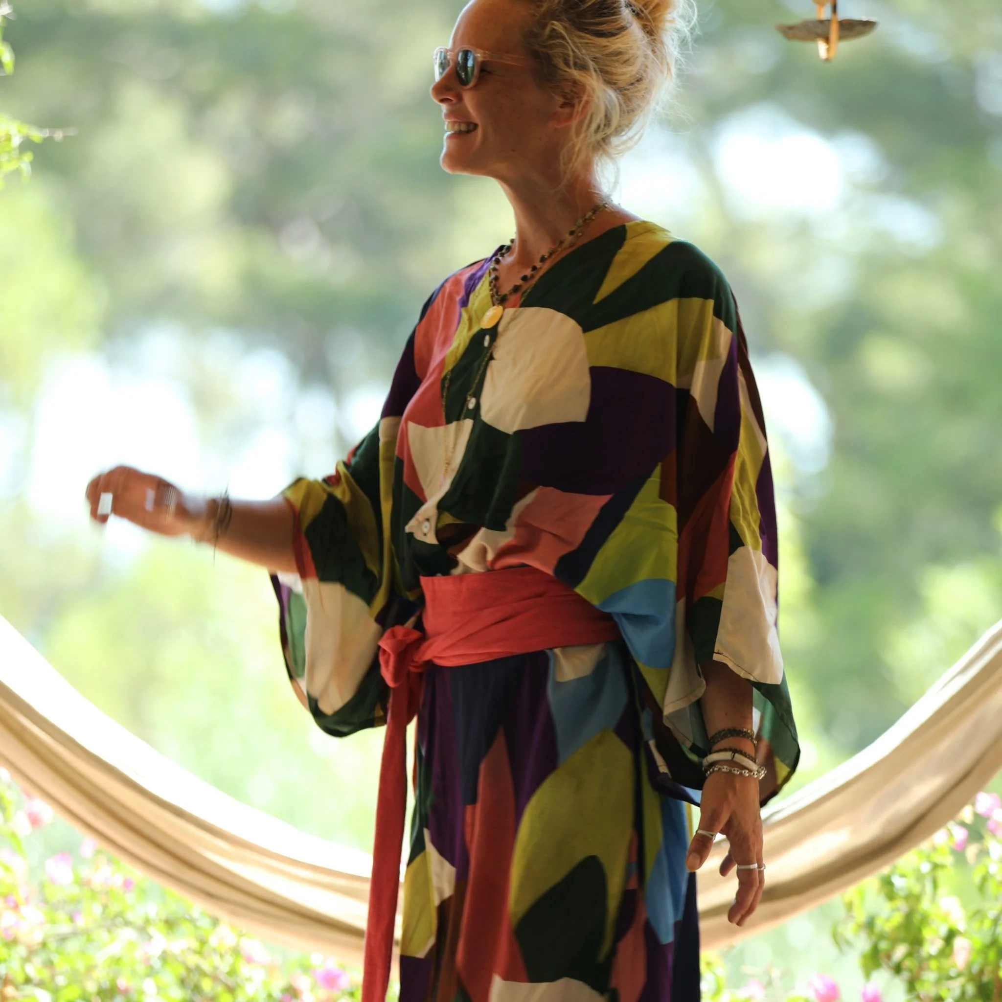Robe Xiou viscose éclats de teintes - Image 11
