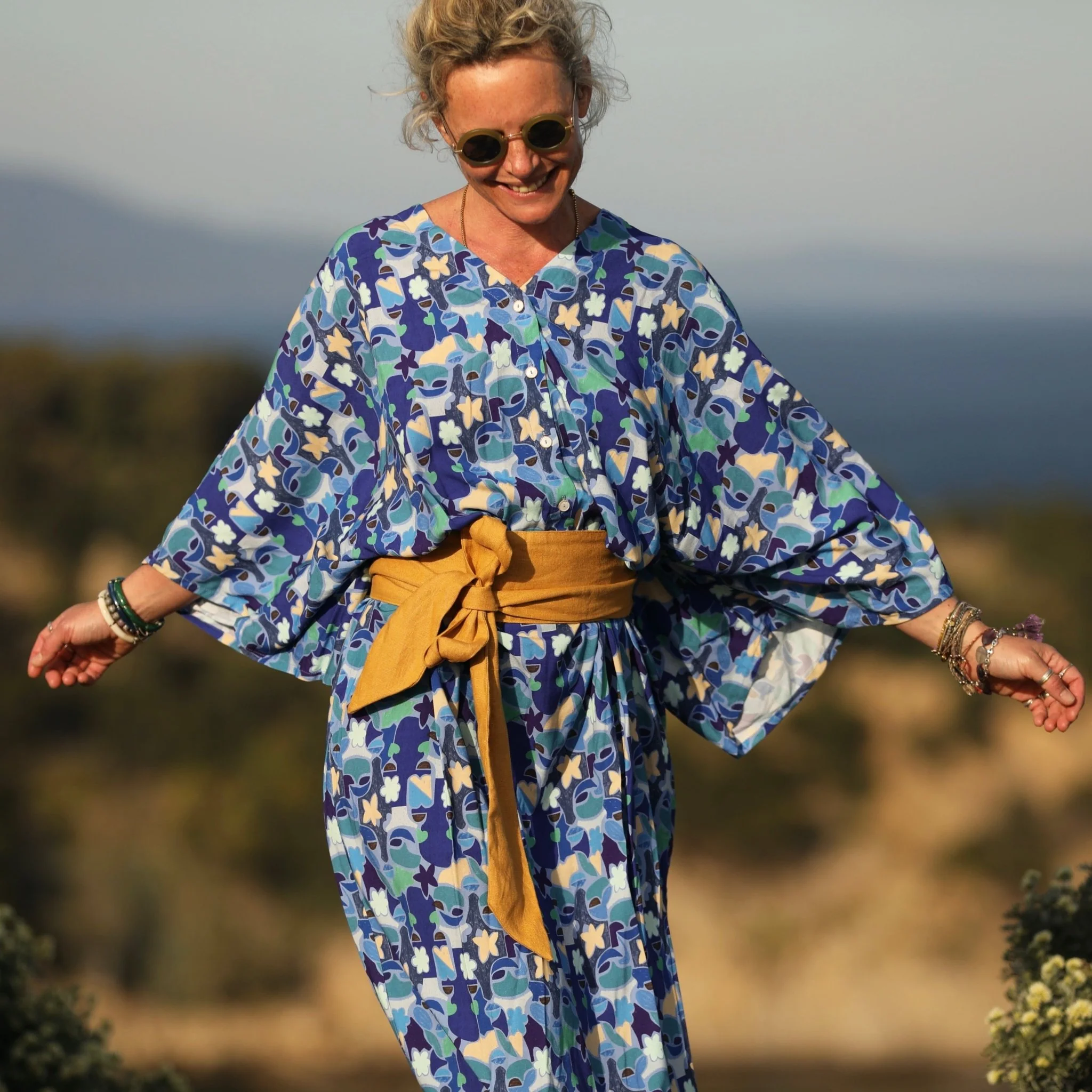 Robe Xiou viscose Majogéo