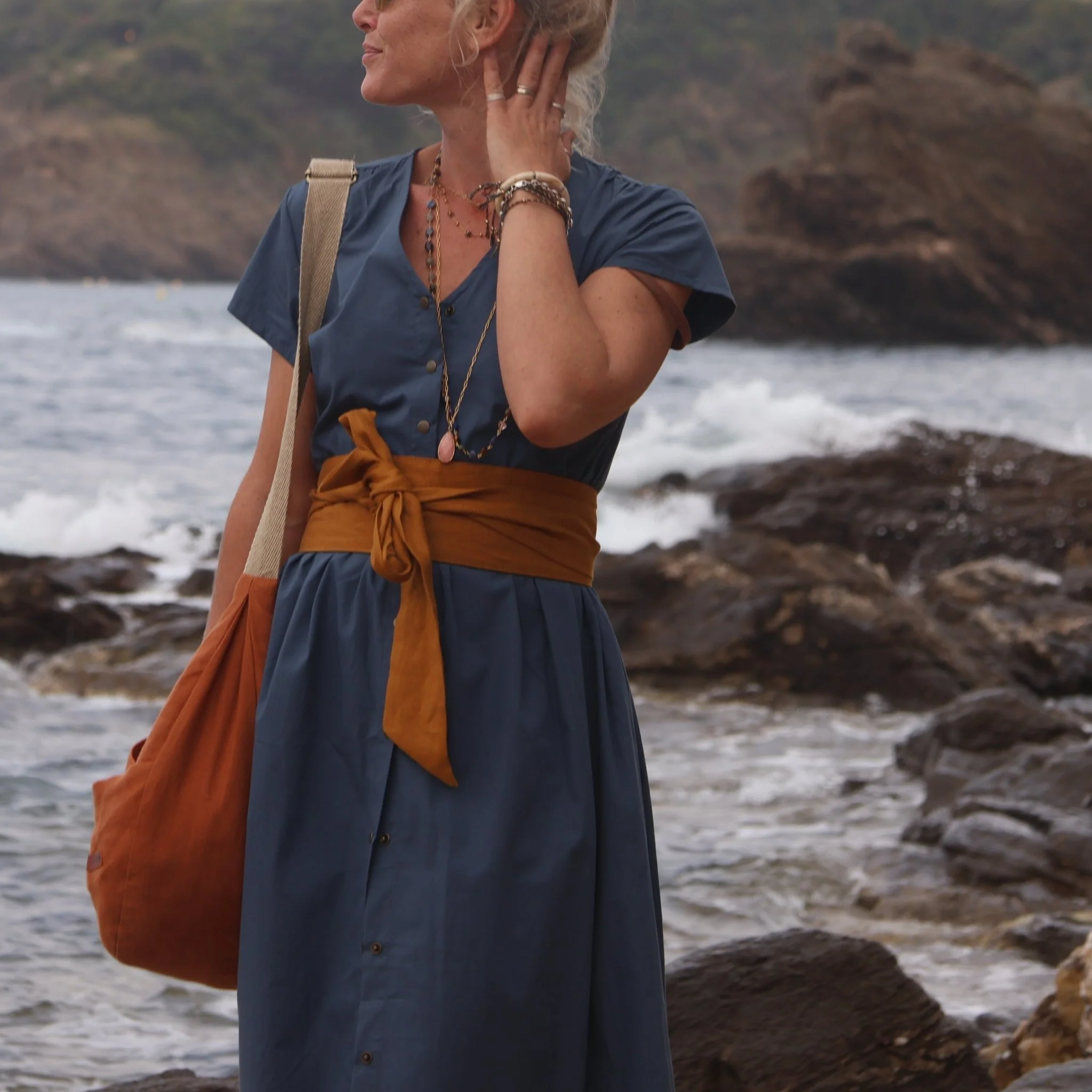 Sac Pia en lin écureuil - Image 12